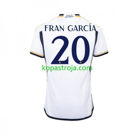 Billiga Fotbollströjor Real Madrid Fran Garcia 20 Hemma tröja 2023/24 Kortärmad